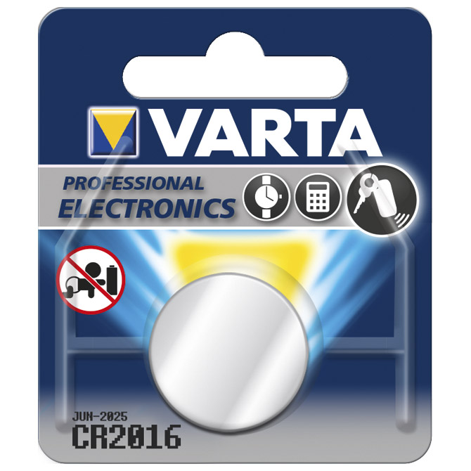 Baterija litij dugmasta 3V Varta CR2016 blister!!