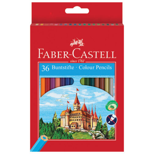Boje drvene  36boja Faber-Castell 120136 blister
