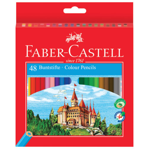 Boje drvene  48boja Faber-Castell 120148 blister