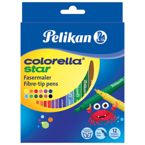 Flomaster školski  12boja Colorella star C302/12 Pelikan 814508 blister!!