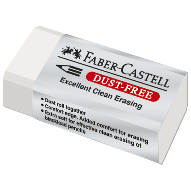 Gumica plastična Faber-Castell 187130 dust-free