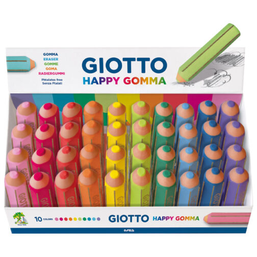 Gumica u obliku olovke Giotto Happy Gomma Fila 2338 (2337) sortirano
