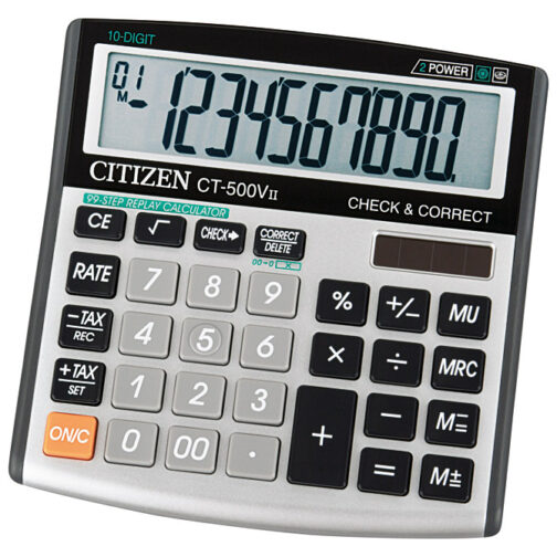 Kalkulator komercijalni 10mjesta Citizen CT-500VII srebrni blister