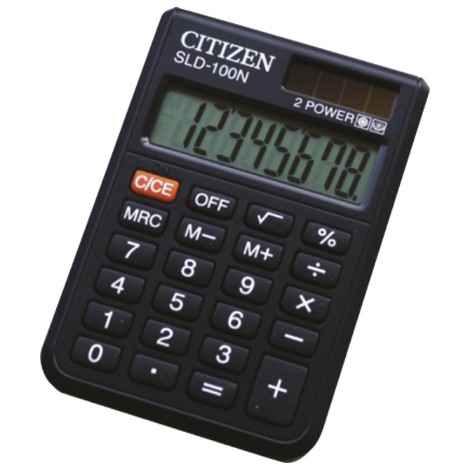 Kalkulator komercijalni  8mjesta Citizen SLD-100N crni