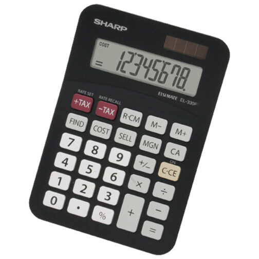 Kalkulator komercijalni  8mjesta Sharp EL-330 FBBK blister!!