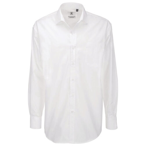 Košulja muška dugi rukavi B&C Heritage 120g bijela XL