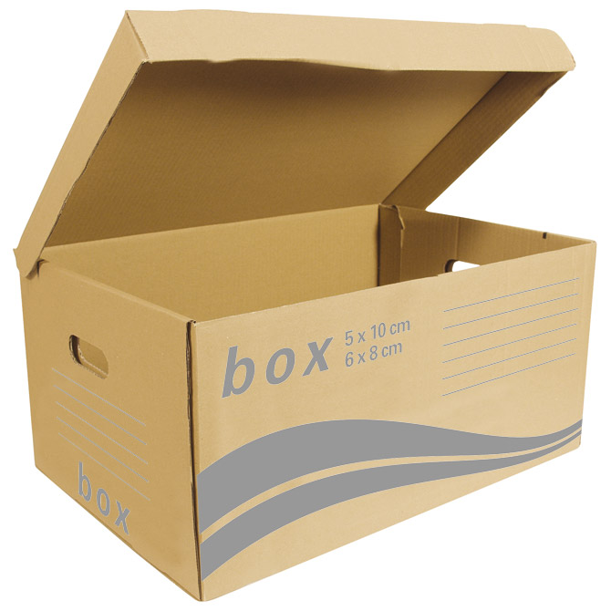 Kutija arhivska-kontejner za arhivske kutije Fornax smeđa