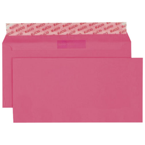 Kuverte u boji 11x23cm strip pk25 Elco roze!!