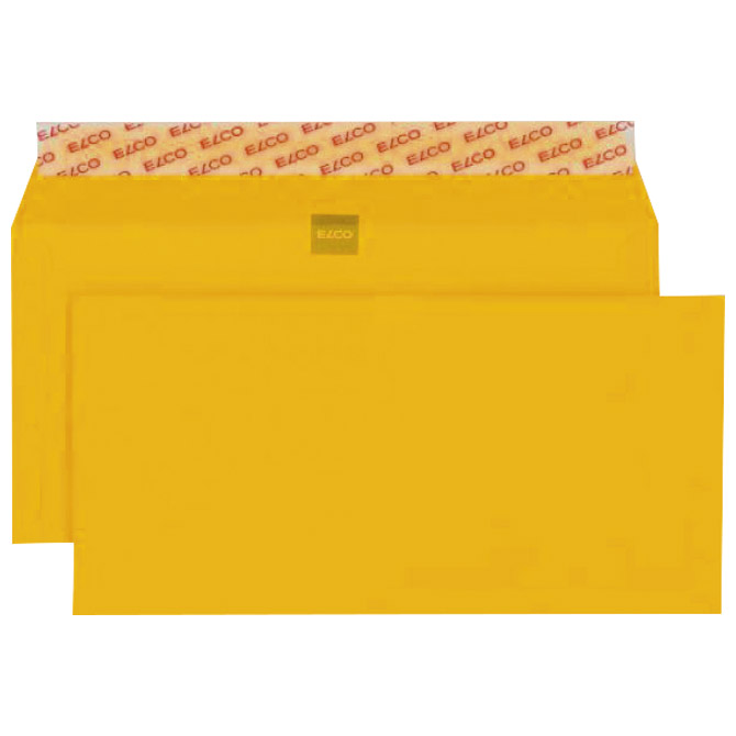 Kuverte u boji 11x23cm strip pk25 Elco žute