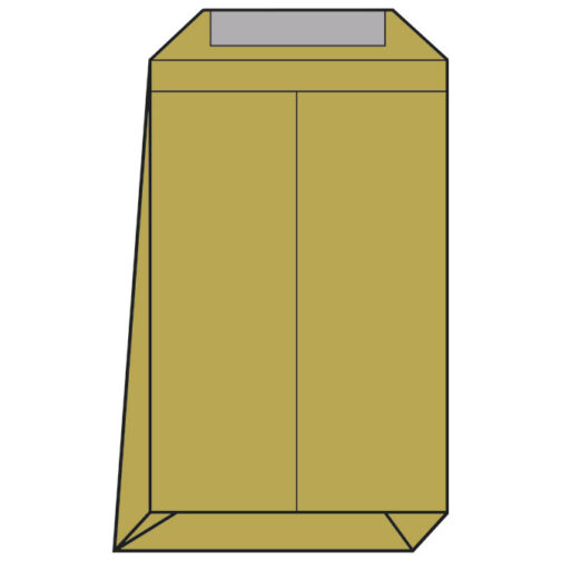 Kuverte - vrećice B4-N strip križno dno pk250 Lipa Mill 004155