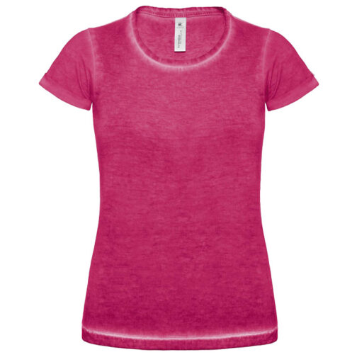 Majica kratki rukavi B&C DNM Plug In/women roza XL!!