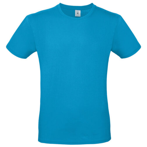 Majica kratki rukavi B&C #E150 atol plava L