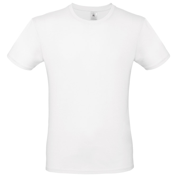 Majica kratki rukavi B&C #E150 bijela L