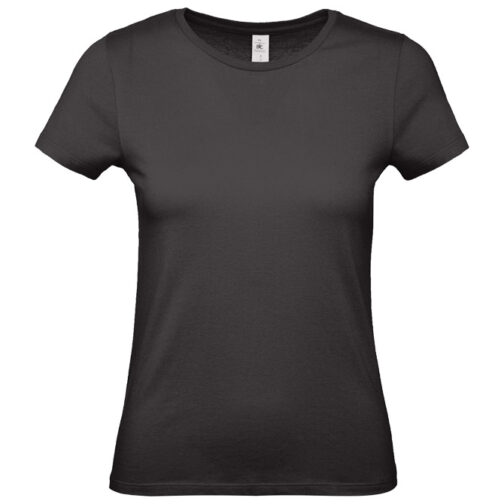 Majica kratki rukavi B&C #E150/women crna 2XL