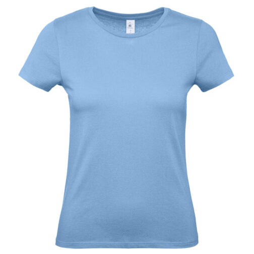 Majica kratki rukavi B&C #E150/women nebo plava L