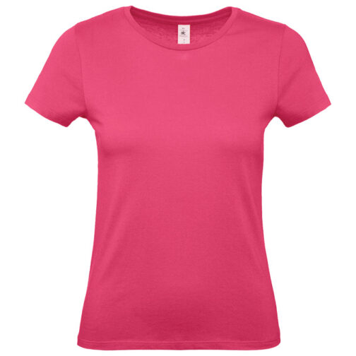 Majica kratki rukavi B&C #E150/women roza L