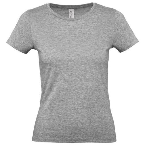 Majica kratki rukavi B&C #E150/women svijetlo siva L