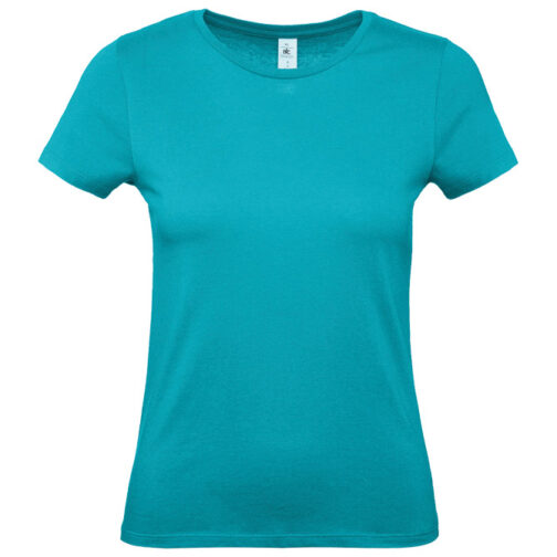 Majica kratki rukavi B&C #E150/women tirkizna XL