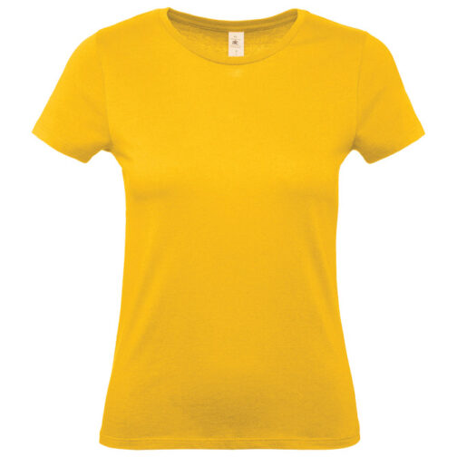Majica kratki rukavi B&C #E150/women zlatna žuta M