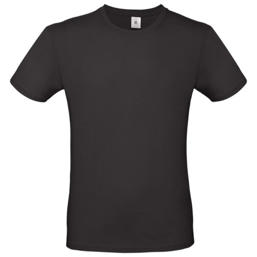 Majica kratki rukavi B&C #E190 crna 3XL