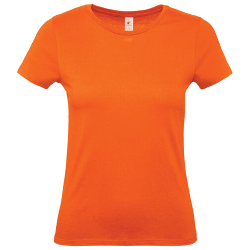 Majica kratki rukavi B&C #E190/women narančasta L