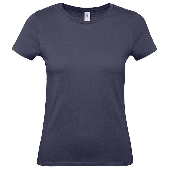 Majica kratki rukavi B&C #E190/women urban tamno plava L