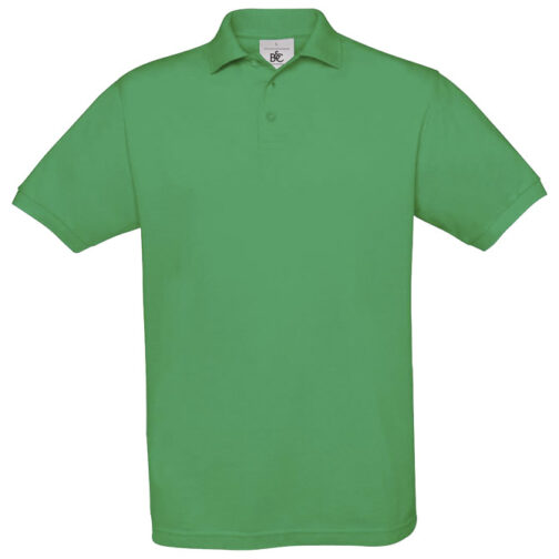 Majica kratki rukavi B&C Safran Polo 180g trava zelena L!!