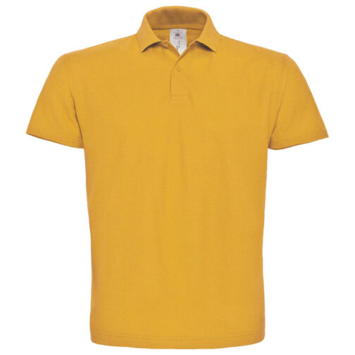 Majica kratki rukavi polo B&C ID.001 180g zlatno žuta XL