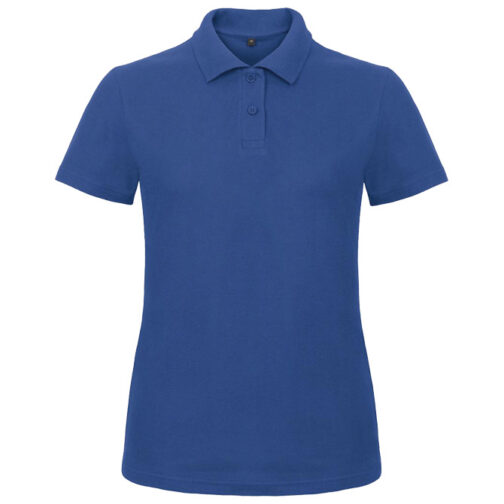 Majica kratki rukavi polo B&C ID.001/women 180g zagrebačko plava XL