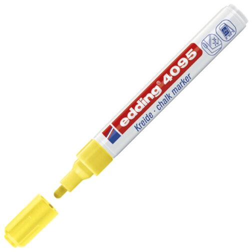 Marker-kreda za staklo 2-3mm Edding 4095 neon žuti