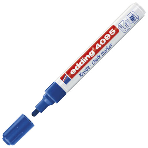 Marker-kreda za staklo 2-3mm Edding 4095 plavi
