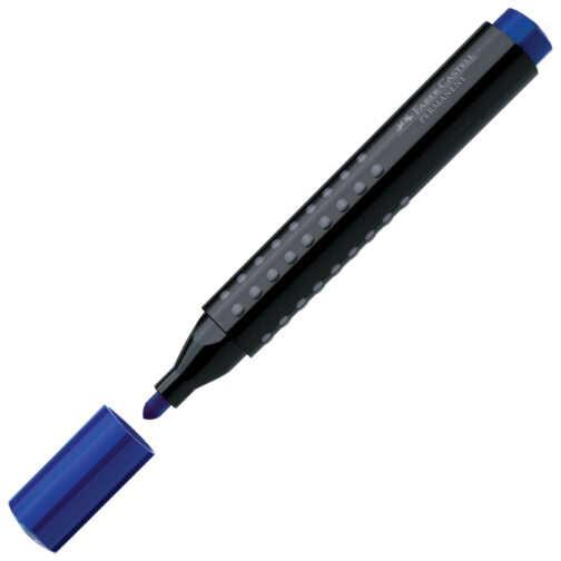 Marker permanentni 1-3mm okrugli vrh Grip 2001 Faber-Castell 150451 plavi