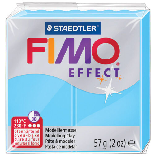 Masa za modeliranje   57g Fimo Effect Neon Staedtler 8010-301 neon plava