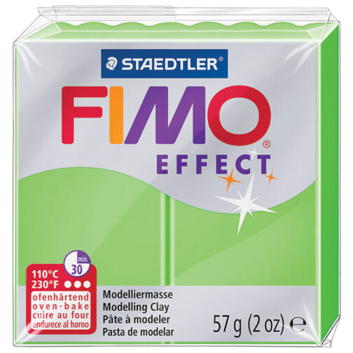 Masa za modeliranje   57g Fimo Effect Neon Staedtler 8010-501 neon zelena