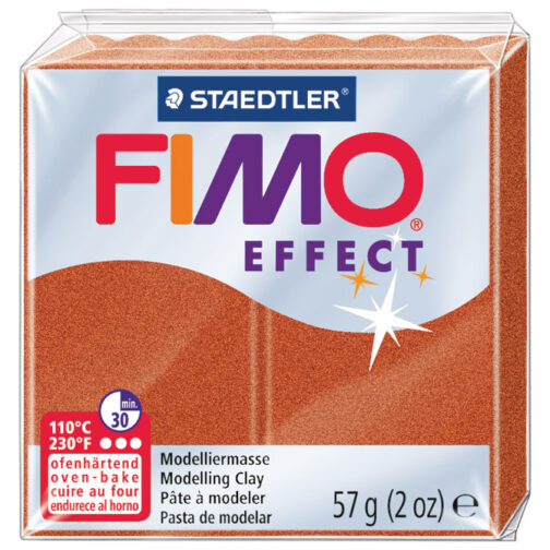 Masa za modeliranje   57g Fimo Effect Staedtler 8020-27 metalik bakrena