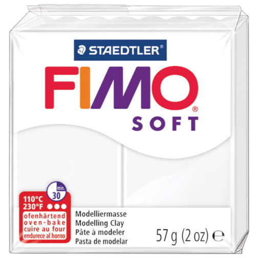 Masa za modeliranje   57g Fimo Soft Staedtler 8020-0 bijela