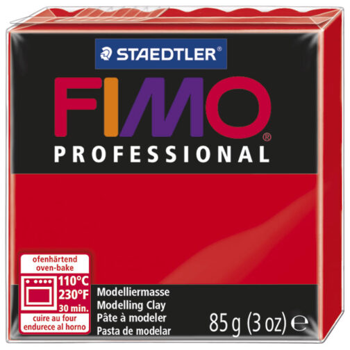 Masa za modeliranje   85g Fimo Professional Staedtler 8004-200 crvena