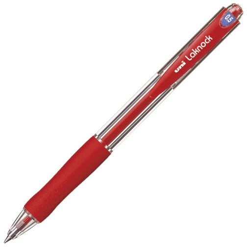 Olovka kemijska Lacknock Uni-Mitsubishi SN-100 crvena