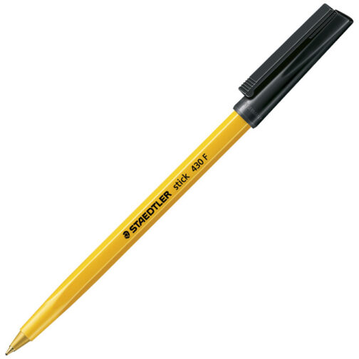 Olovka kemijska Stick Staedtler 430 F-9 crna