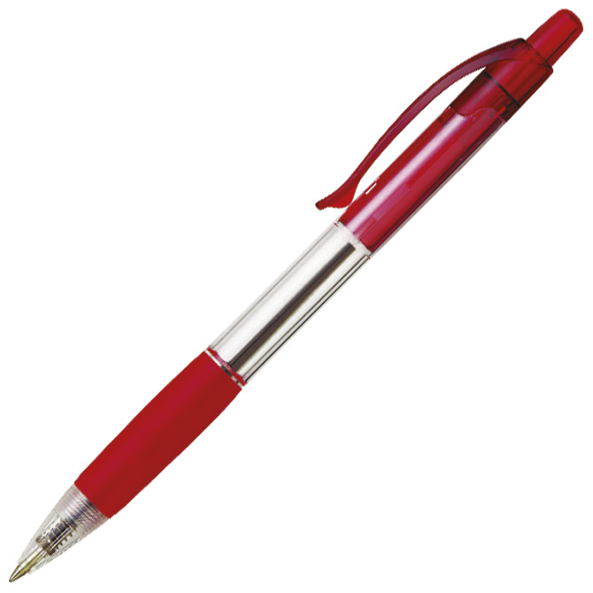 Olovka kemijska gel grip CCH-3 Penac BA3101-02EF crvena