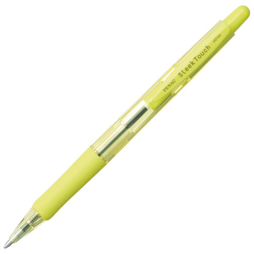 Olovka kemijska grip Sleek Touch Penac BA1304-31 pastelno žuta