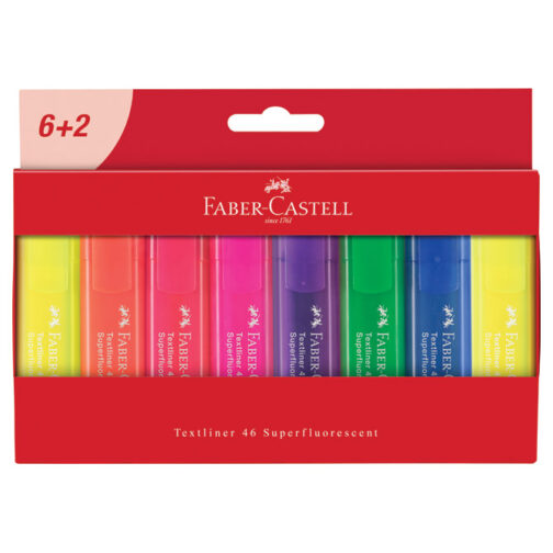 Signir 1-5mm 46 Superfluorescent kartonska kutija Faber-Castell 254667/8boja blister!!