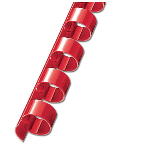 Spirala plastična fi-25mm pk50 Fornax crvena
