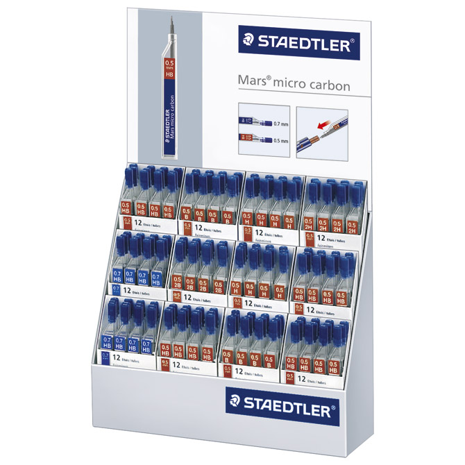 Stalak-sa-minama-pk144-Mars-micro-carbon-Staedtler-250-CA12 Stalak sa minama pk144 Mars micro carbon Staedtler 250 CA12