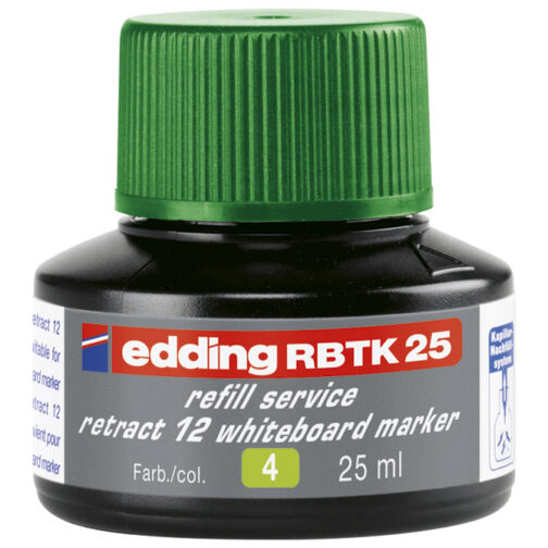 Tinta za marker (za bijelu ploču) 25ml Edding BTK25 zelena