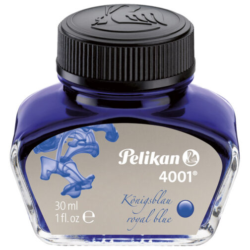 Tinta za nalivpero bočica 30ml 4001 Pelikan 301010 plava