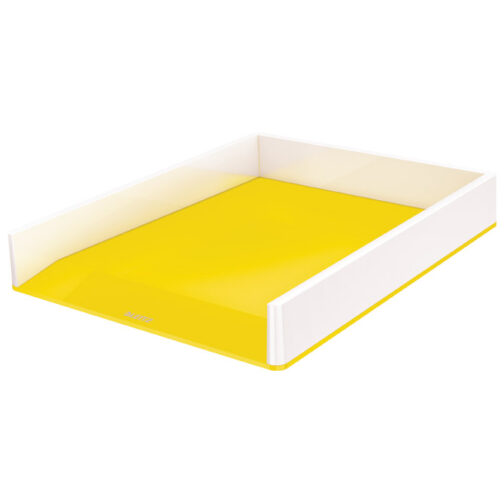 Ladica za spise Wow Leitz 53611016 bijelo-žuta
