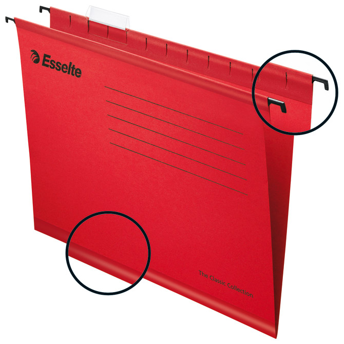 Mapa-viseca-39-V-A4-pk25-Classic-FC-Esselte-90336-crvena Mapa viseća 39-V A4+ pk25 Classic FC Esselte 90336 crvena!!