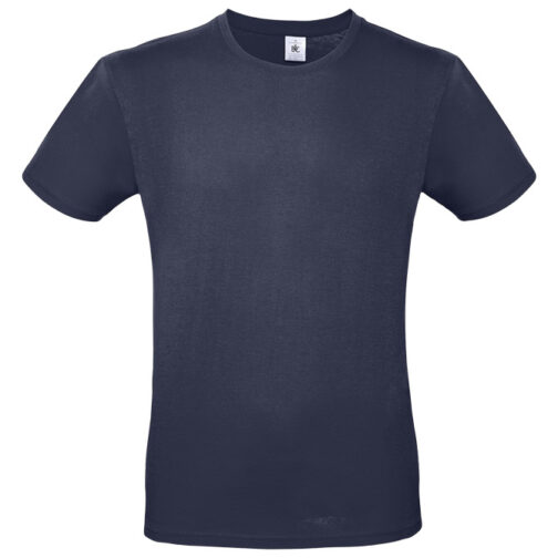 Majica kratki rukavi B&C #E150 tamno plava L