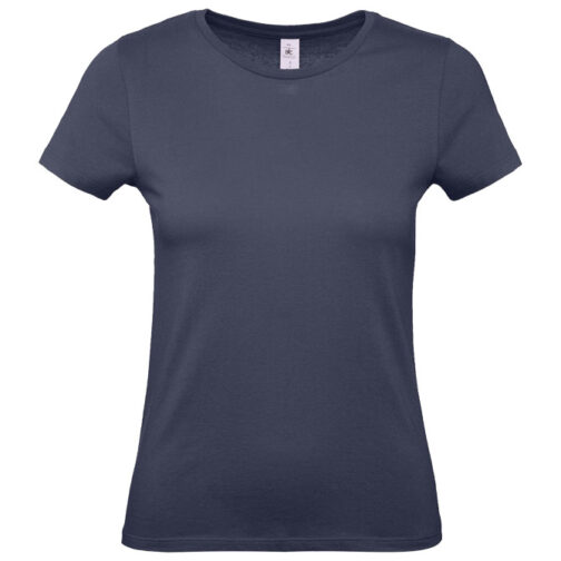 Majica kratki rukavi B&C #E150/women tamno plava XL